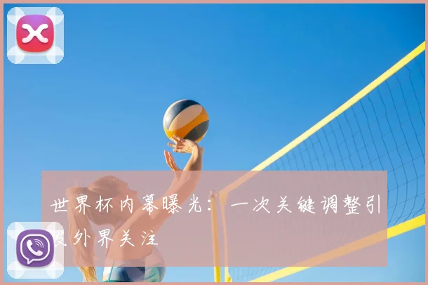 世界杯内幕曝光：一次关键调整引发外界关注