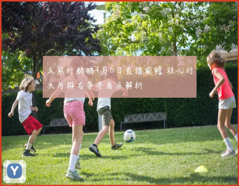 灰熊对鹈鹕4月6日直播前瞻 核心对决与排名争夺看点解析
