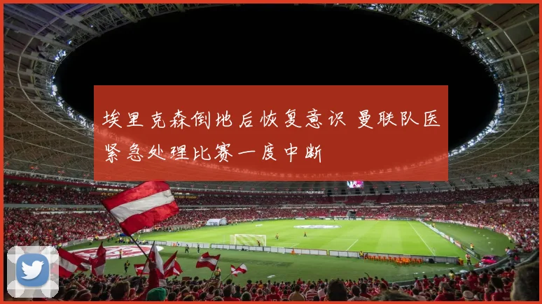 埃里克森倒地后恢复意识 曼联队医紧急处理比赛一度中断